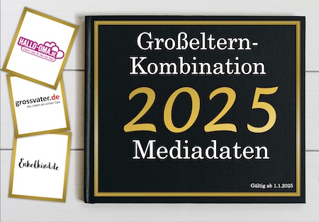 Mediadaten 2025 für Großeltern-Portale